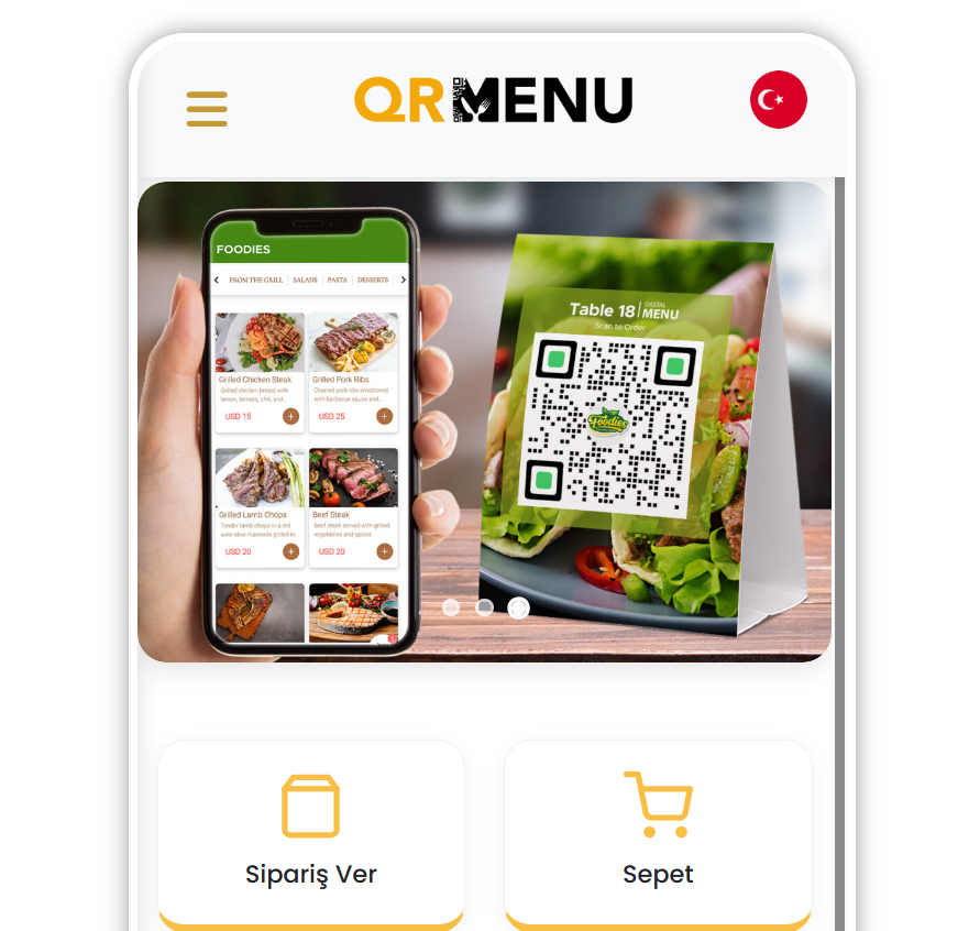 Qr Menu Restaurant